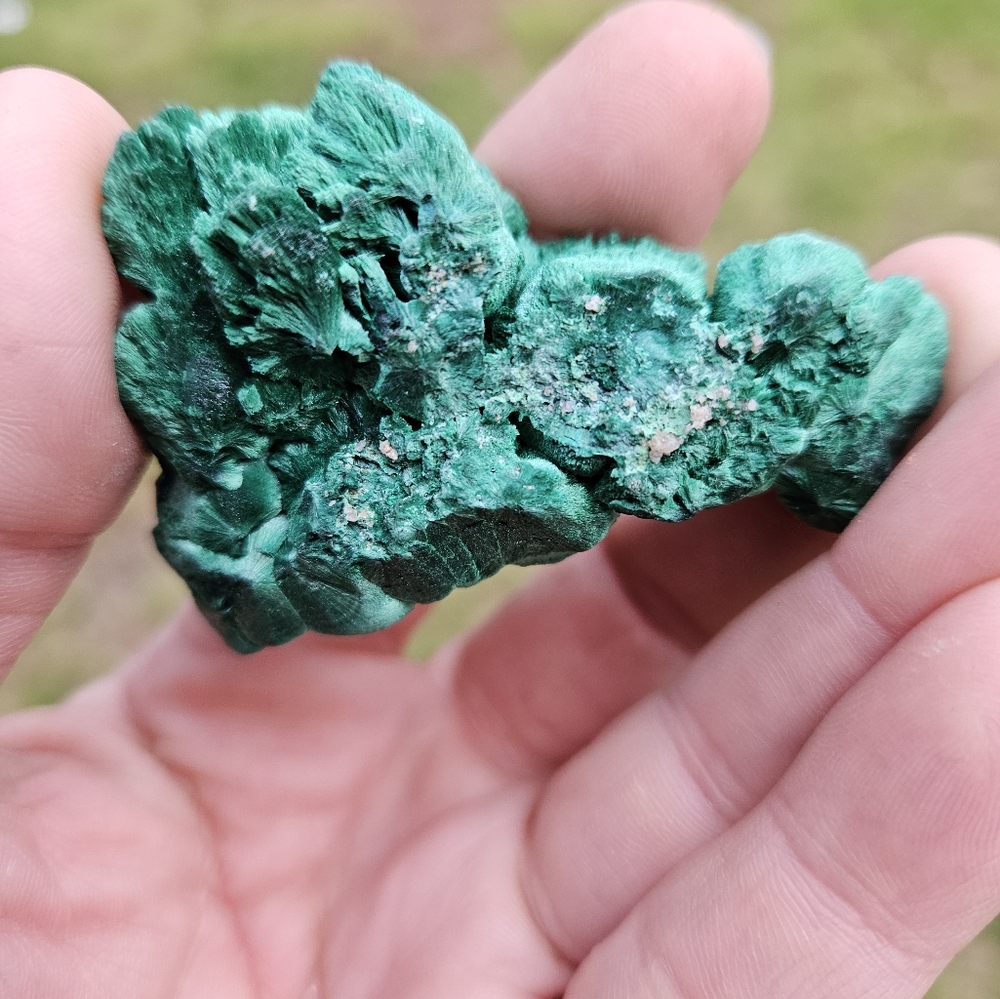 Velvety Malachite from Russia